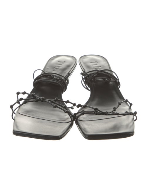 Tibi Leather Gladiator Sandals