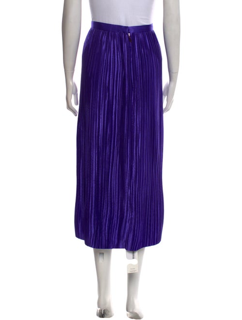 Tibi Pleated Accents Midi Length Skirt