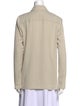 Tibi Long Sleeve Button-Up Top