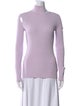 Tibi Cashmere Mock Neck Top
