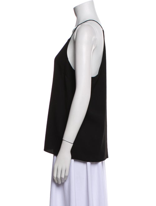 Tibi Square Neckline Sleeveless Top