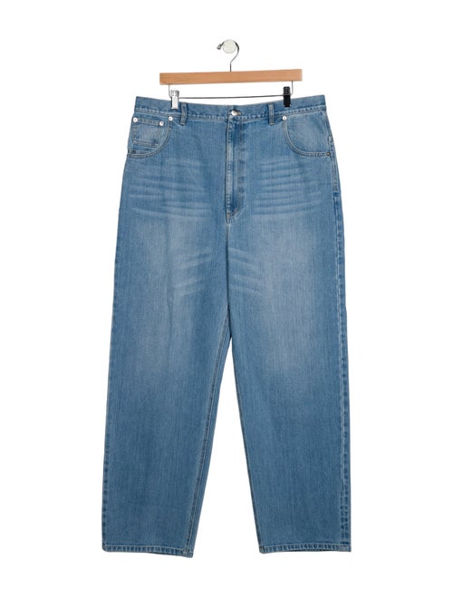 Tibi High-Rise Wide Leg Jeans