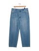 Tibi High-Rise Wide Leg Jeans