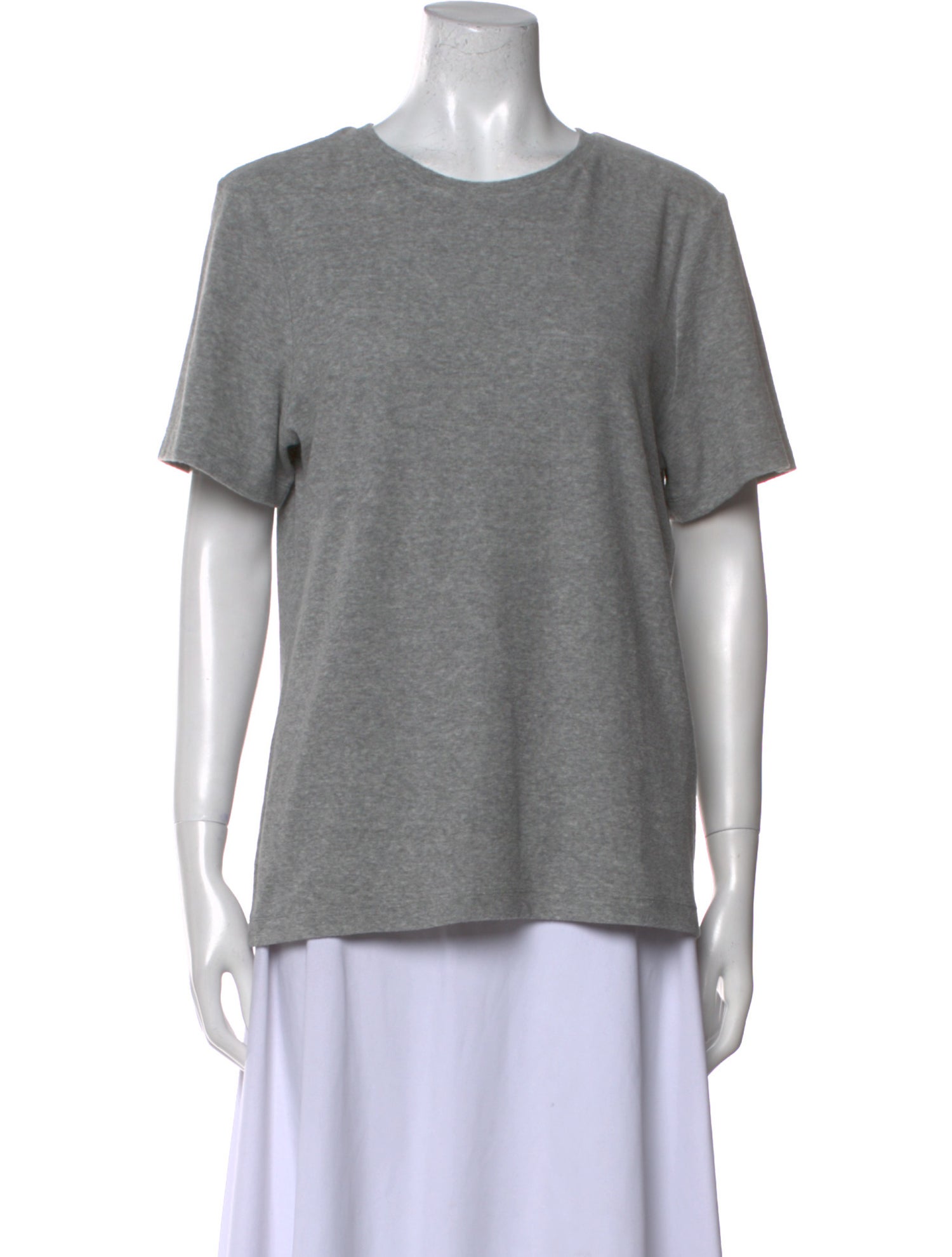 Tibi Crew Neck Short Sleeve T-Shirt