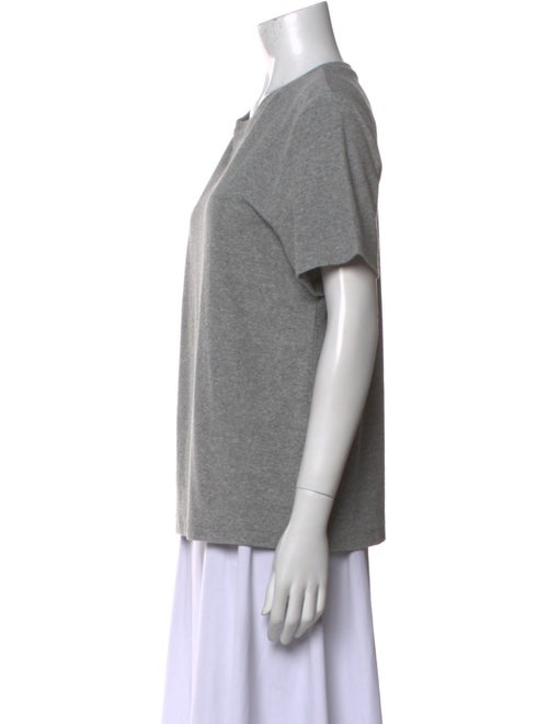 Tibi Crew Neck Short Sleeve T-Shirt