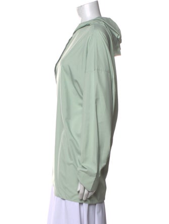 Tibi V-Neck Long Sleeve Sweatshirt