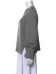 Tibi Cashmere Crew Neck Sweater
