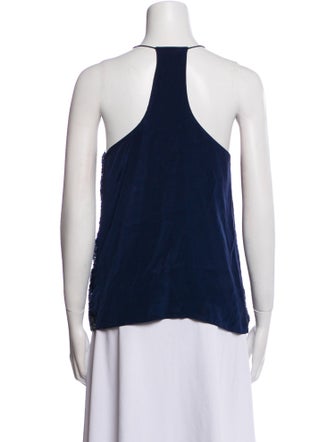 Tibi V-Neck Sleeveless Top