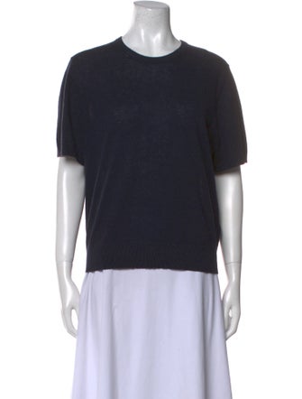 Tibi Wool Crew Neck T-Shirt