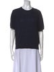 Tibi Wool Crew Neck T-Shirt