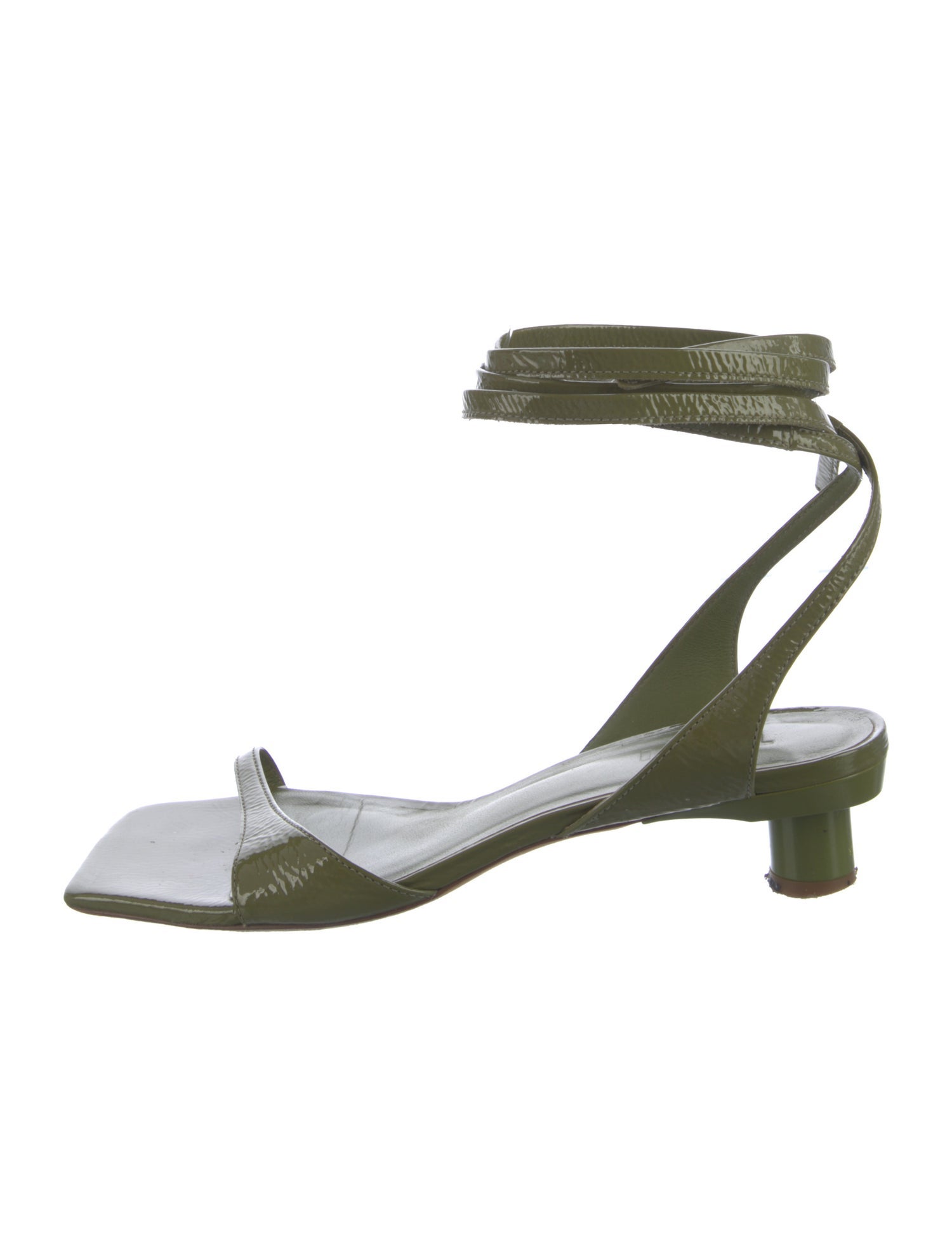 Tibi Patent Leather Sandals