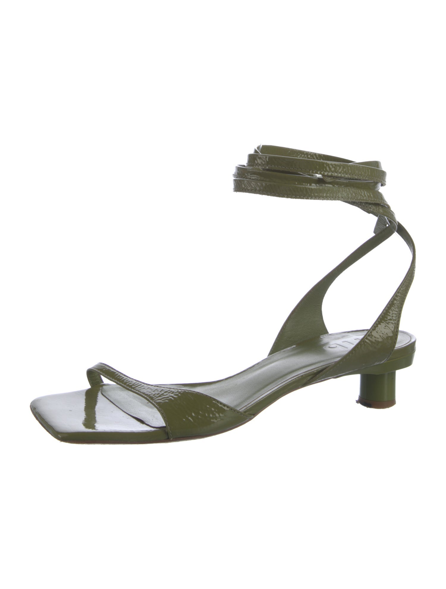 Tibi Patent Leather Sandals
