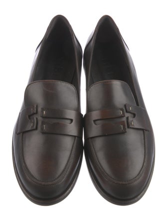 Tibi Leather Loafers