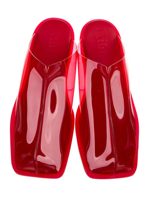 Tibi PVC Mules