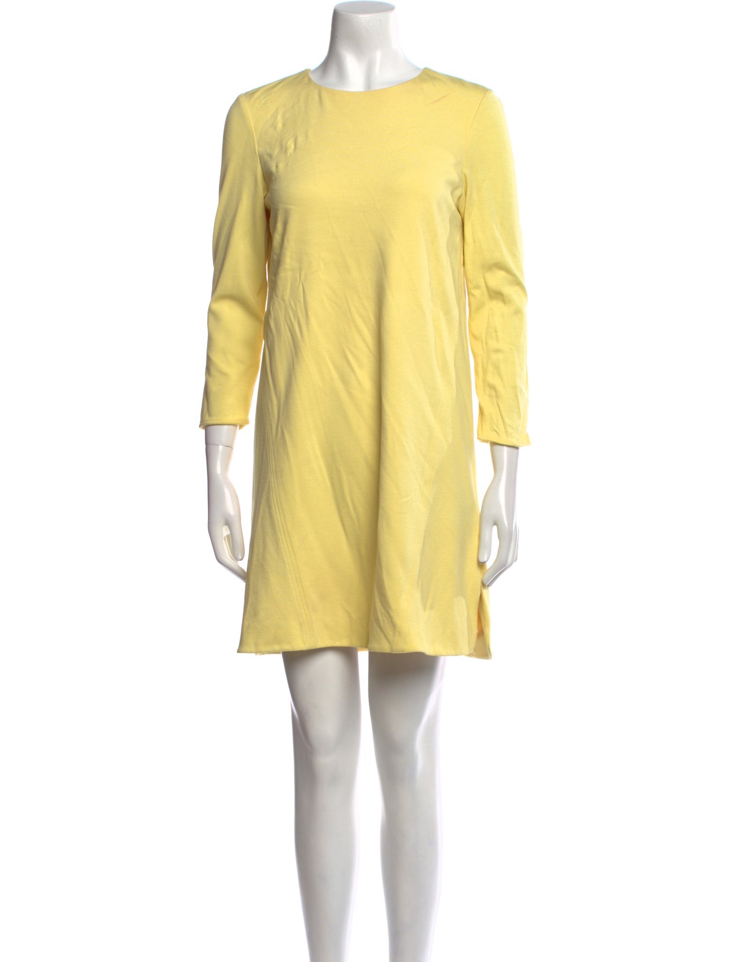 Tibi Crew Neck Mini Dress