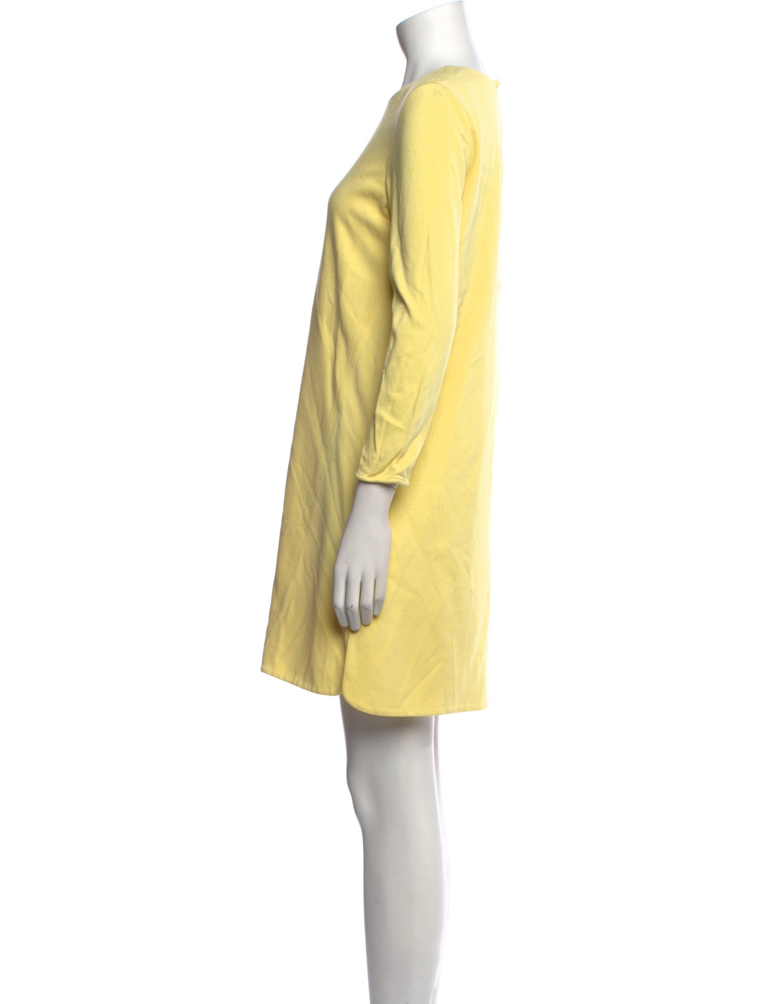 Tibi Crew Neck Mini Dress