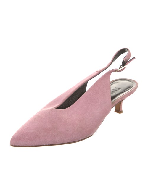 Tibi Suede Slingback Pumps