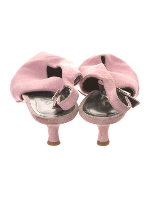 Tibi Suede Slingback Pumps