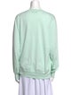 Tibi Crew Neck Long Sleeve Sweatshirt