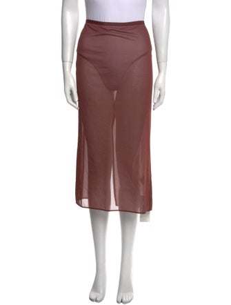 Tibi Midi Length Skirt