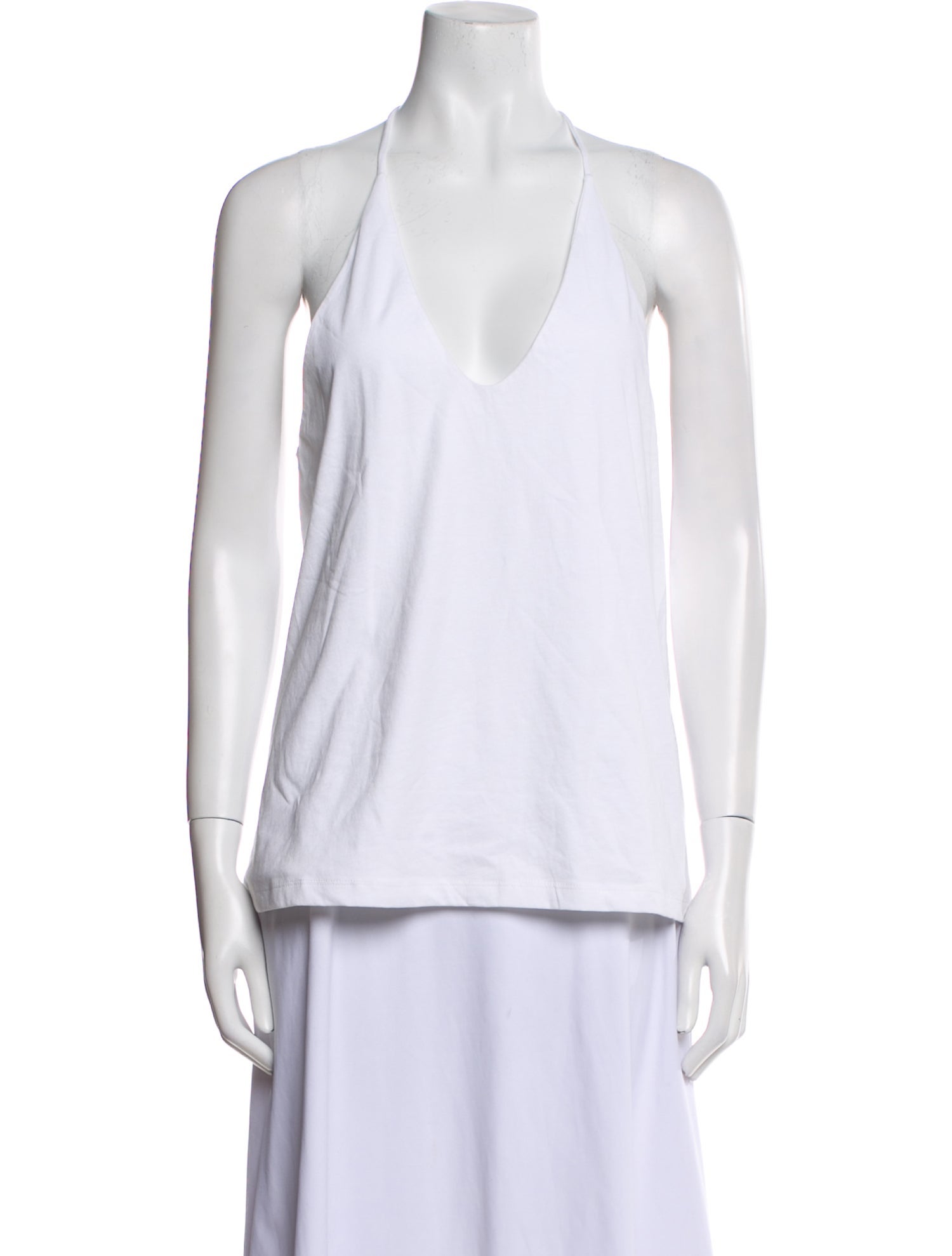 Tibi V-Neck Sleeveless Top