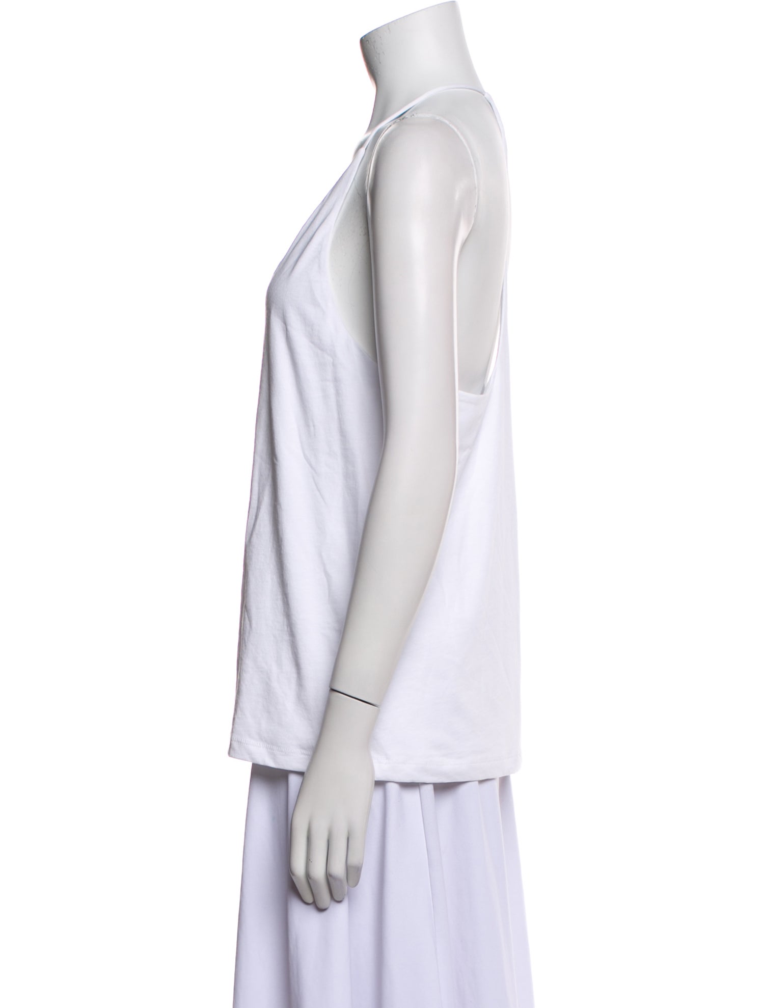 Tibi V-Neck Sleeveless Top