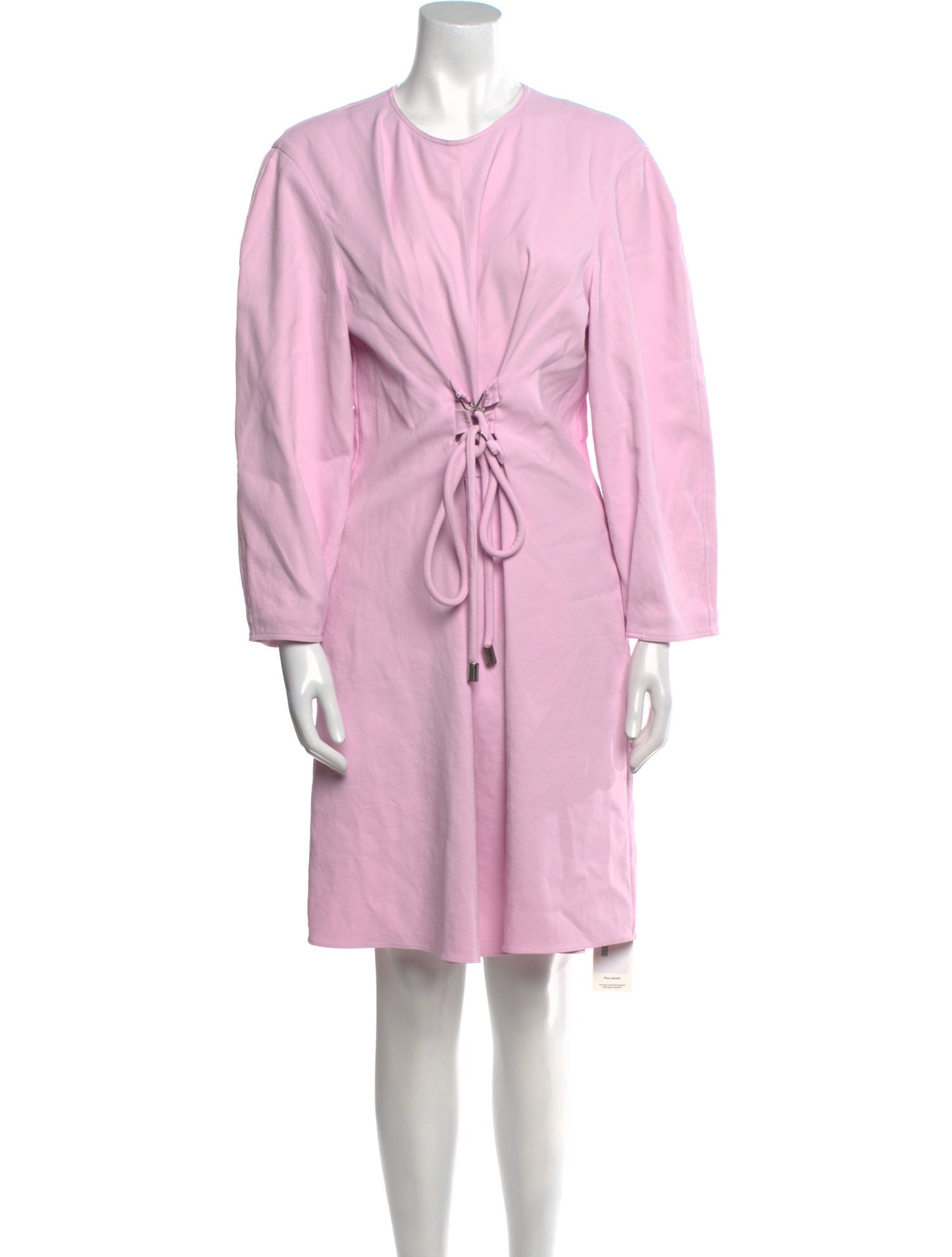 Tibi Crew Neck Mini Dress