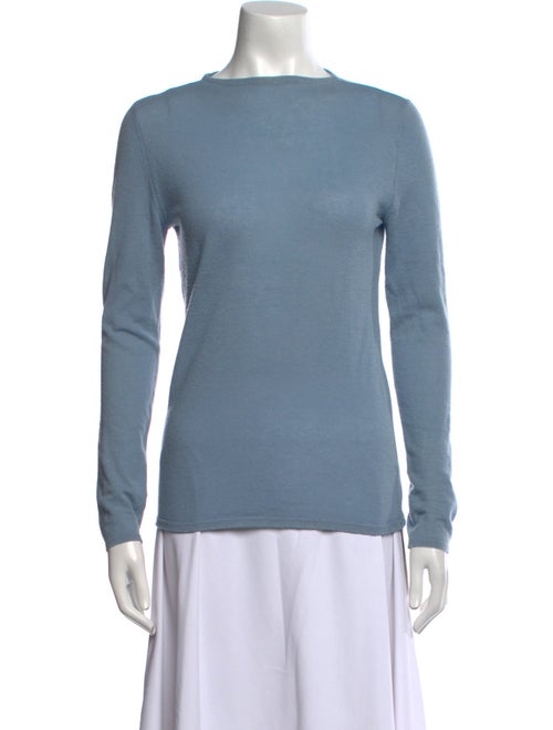 Tibi Wool Bateau Neckline Sweater