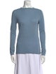 Tibi Wool Bateau Neckline Sweater
