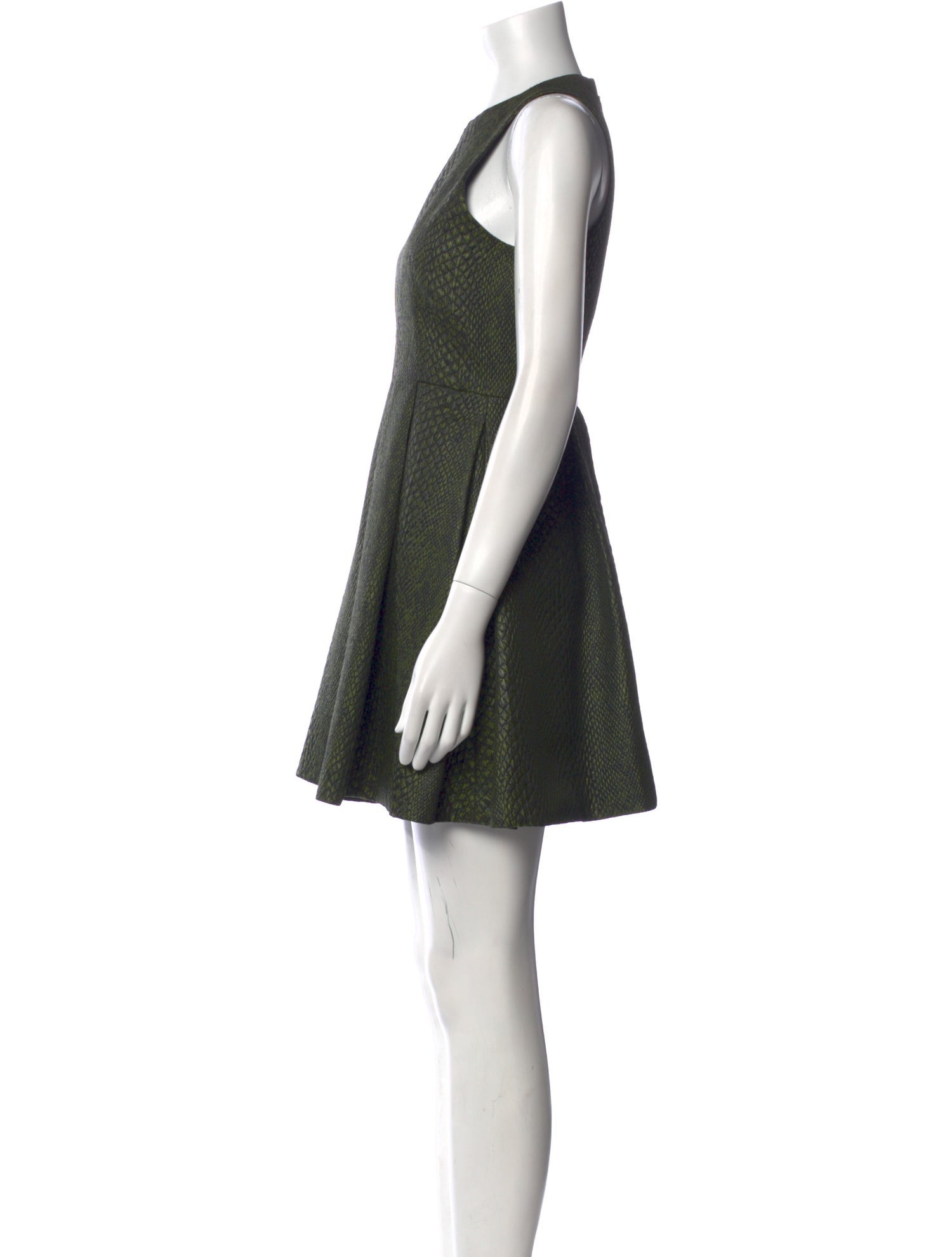 Tibi Printed Mini Dress