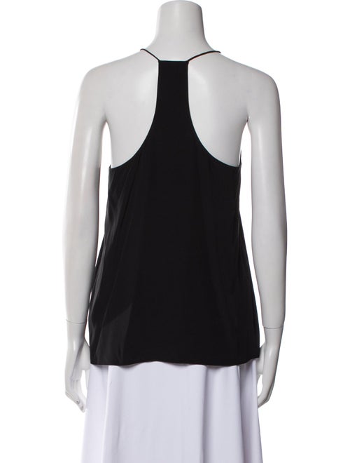 Tibi Silk V-Neck Top
