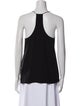Tibi Silk V-Neck Top