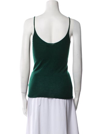 Tibi Scoop Neck Sleeveless Top