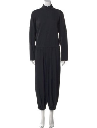 Tibi Mock Neck Jumpsuit