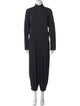 Tibi Mock Neck Jumpsuit