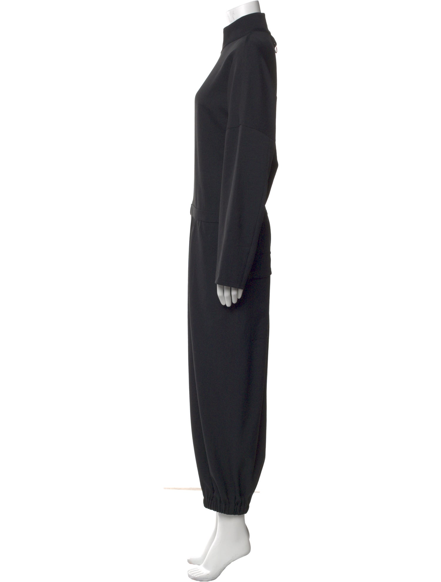 Tibi Mock Neck Jumpsuit