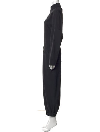 Tibi Mock Neck Jumpsuit