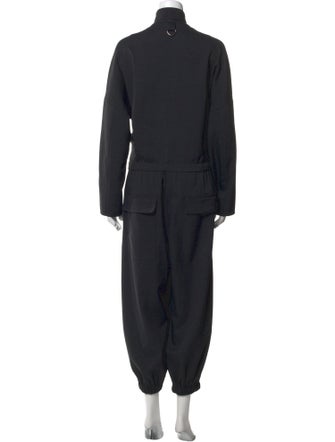 Tibi Mock Neck Jumpsuit