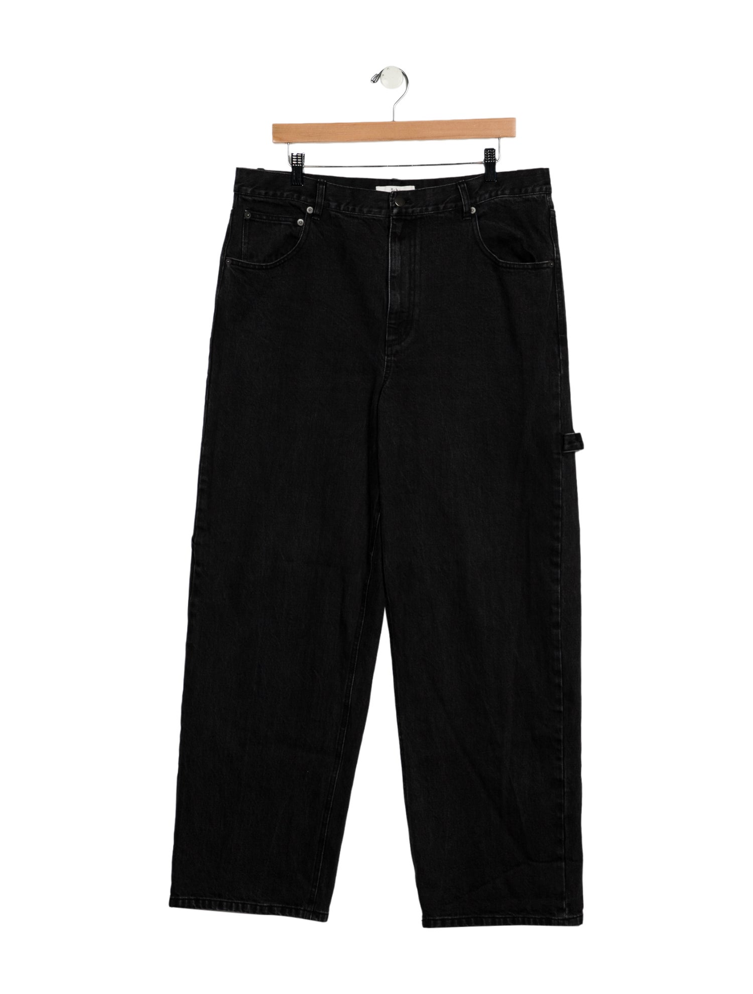 Tibi High-Rise Wide Leg Jeans