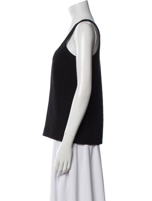 Tibi Wool Scoop Neck Top