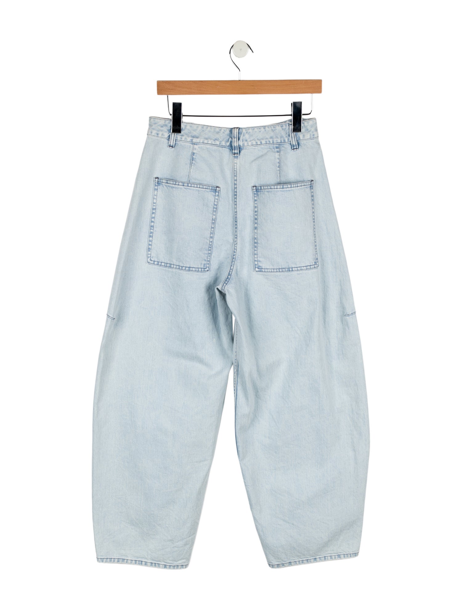 Tibi High-Rise Wide Leg Jeans