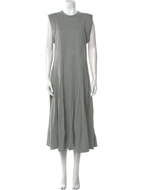 Tibi Crew Neck Long Dress