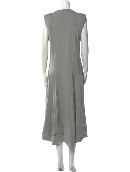 Tibi Crew Neck Long Dress