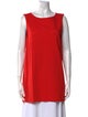Tibi Scoop Neck Sleeveless Tunic