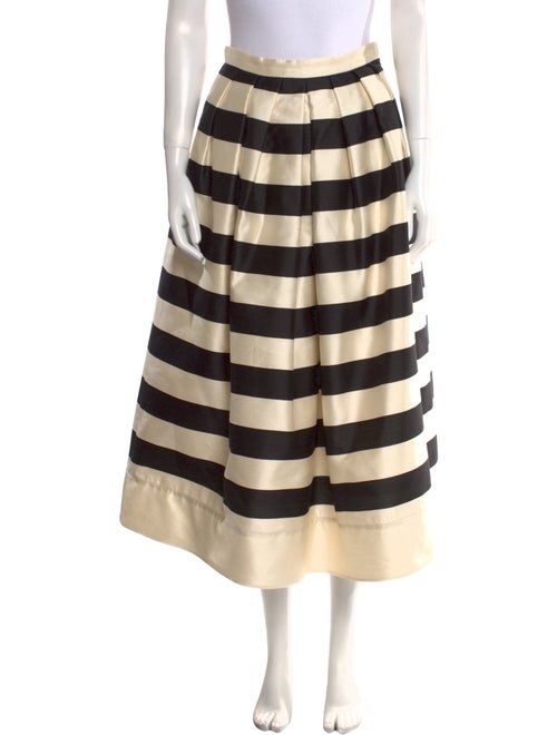 Tibi Silk Midi Length Skirt