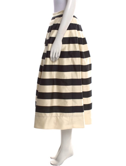 Tibi Silk Midi Length Skirt
