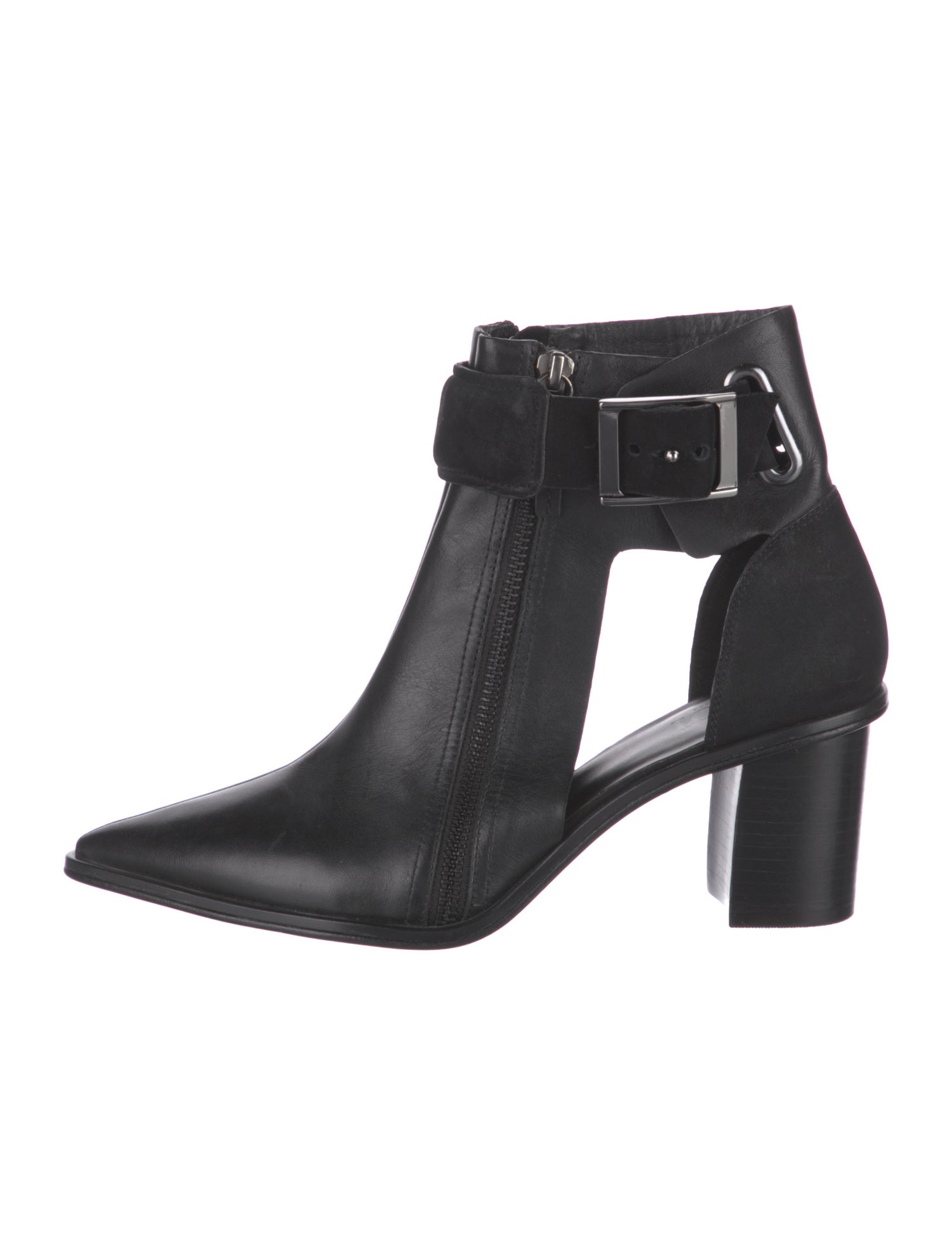 Tibi Leather D'Orsay Pumps