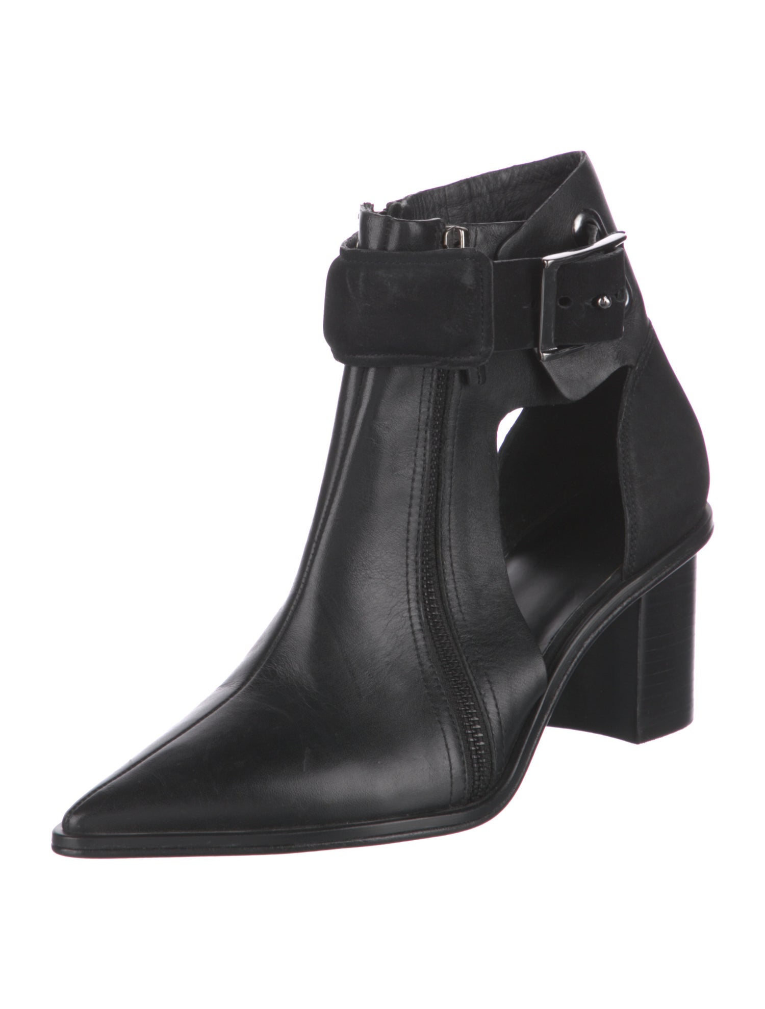 Tibi Leather D'Orsay Pumps