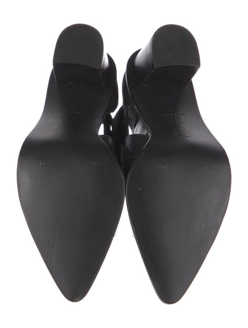 Tibi Leather D'Orsay Pumps