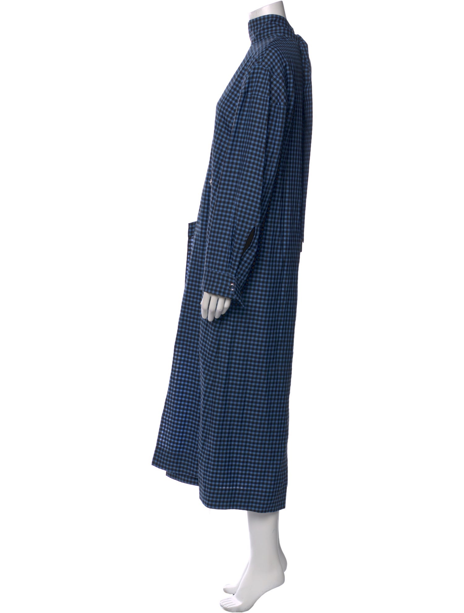 Tibi Plaid Print Long Dress w/ Tags